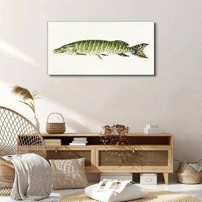 Tablou canvas Muskie în habitatul său natural
