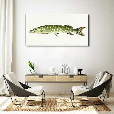Tablou canvas Muskie în habitatul său natural