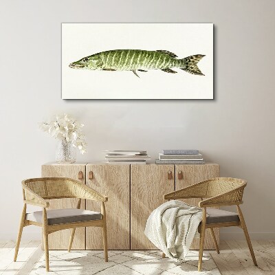 Tablou canvas Muskie în habitatul său natural