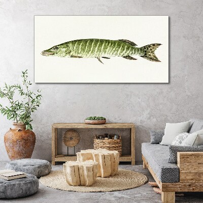 Tablou canvas Muskie în habitatul său natural