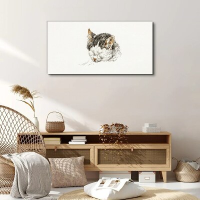Tablou canvas Visul pisicii