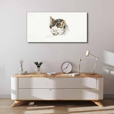 Tablou canvas Visul pisicii