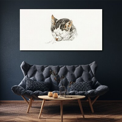 Tablou canvas Visul pisicii