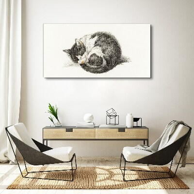 Tablou canvas Desen Animal Cat