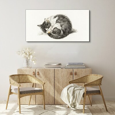 Tablou canvas Desen Animal Cat