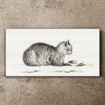 Tablou canvas Desen Animal Cat