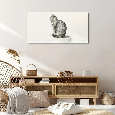 Tablou canvas Desen Animal Cat