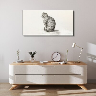 Tablou canvas Desen Animal Cat