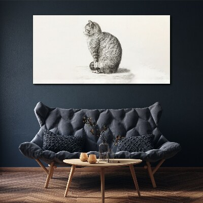 Tablou canvas Desen Animal Cat