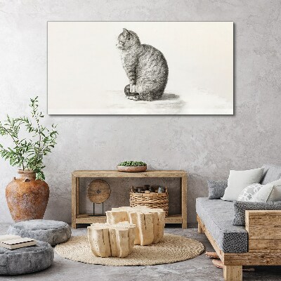 Tablou canvas Desen Animal Cat