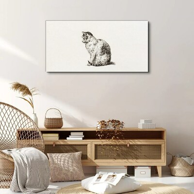 Tablou canvas Desen Animal Cat