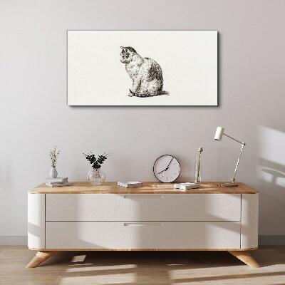 Tablou canvas Desen Animal Cat