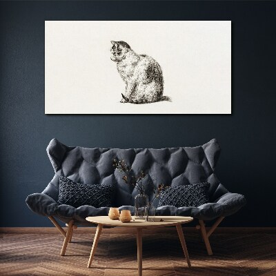 Tablou canvas Desen Animal Cat