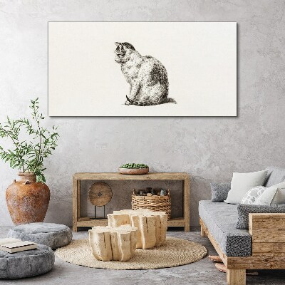 Tablou canvas Desen Animal Cat