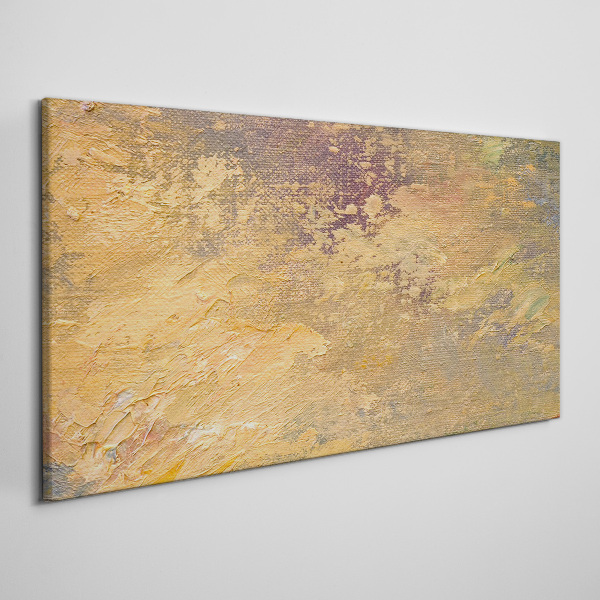 Tablou canvas Reflecții aurii într-un peisaj abstract