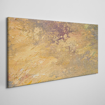 Tablou canvas Reflecții aurii într-un peisaj abstract