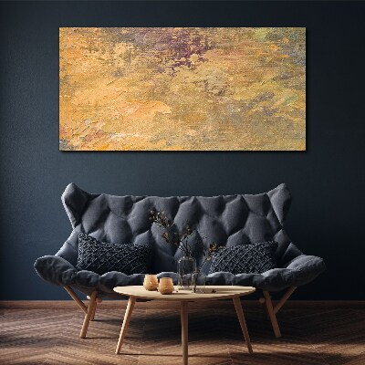 Tablou canvas Reflecții aurii într-un peisaj abstract