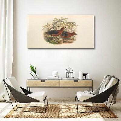 Tablou canvas Păsări în habitatul lor natural