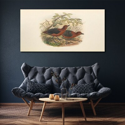 Tablou canvas Păsări în habitatul lor natural