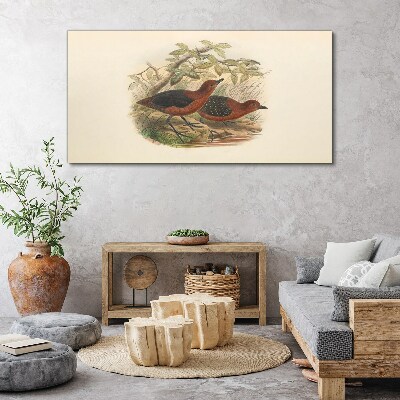 Tablou canvas Păsări în habitatul lor natural