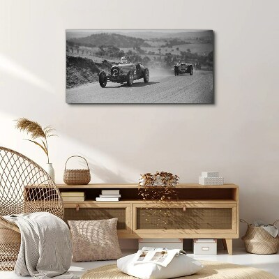 Tablou canvas Fiori de curse din anii 1950.