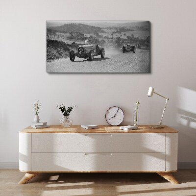 Tablou canvas Fiori de curse din anii 1950.