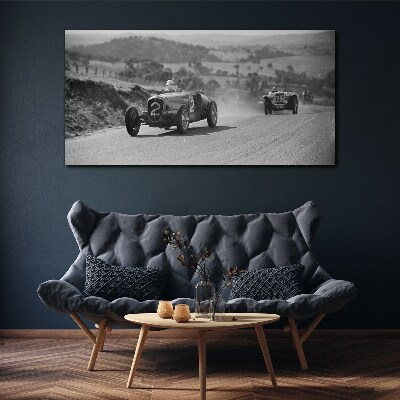 Tablou canvas Fiori de curse din anii 1950.