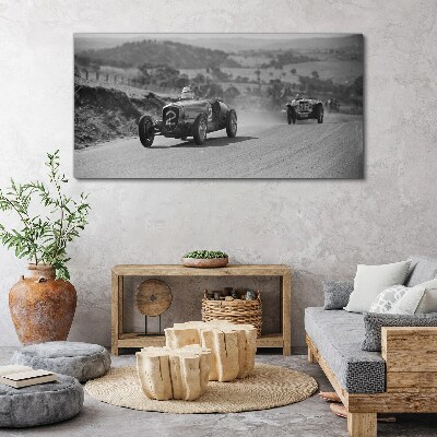 Tablou canvas Fiori de curse din anii 1950.