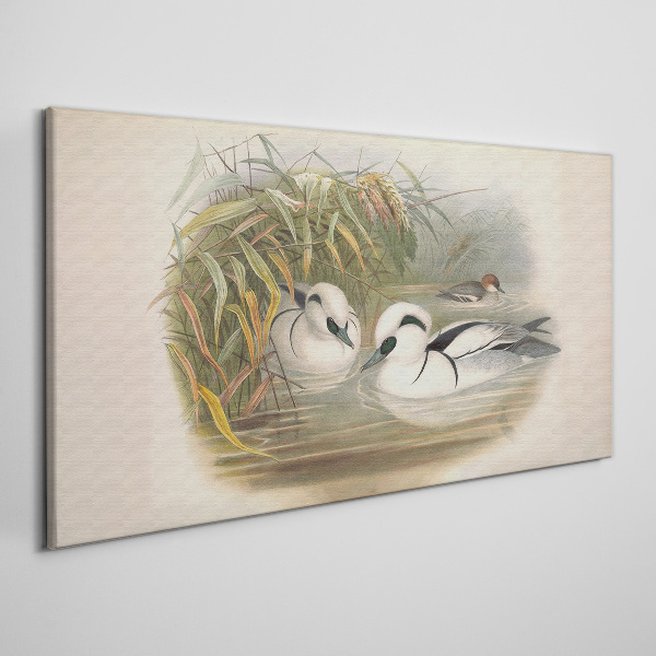 Tablou canvas Un duet idilic printre ierburi