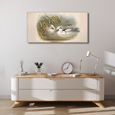 Tablou canvas Un duet idilic printre ierburi