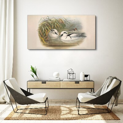 Tablou canvas Un duet idilic printre ierburi