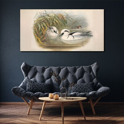 Tablou canvas Un duet idilic printre ierburi