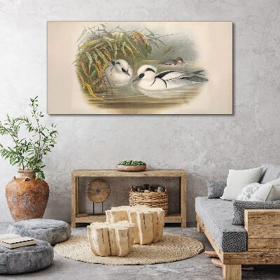 Tablou canvas Un duet idilic printre ierburi