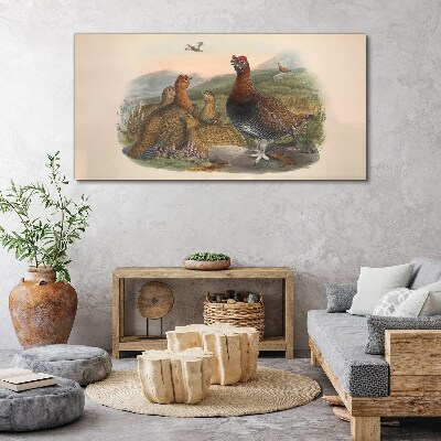 Tablou canvas Păsări Animale