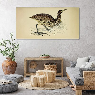 Tablou canvas Model de păsări pe fundal natural