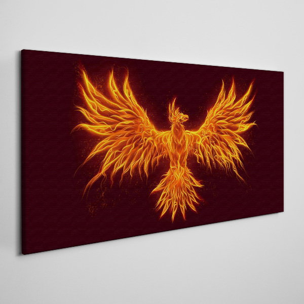 Tablou canvas Phoenix arzând