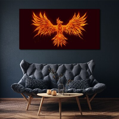 Tablou canvas Phoenix arzând