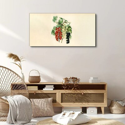 Tablou canvas Buchet de fructe cu coacaze