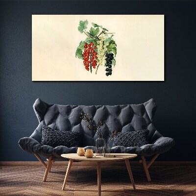 Tablou canvas Buchet de fructe cu coacaze