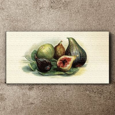 Tablou canvas frunze de fructe