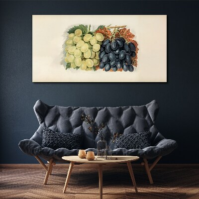 Tablou canvas frunze de struguri de fructe