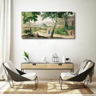 Tablou canvas O scenă din viața antică