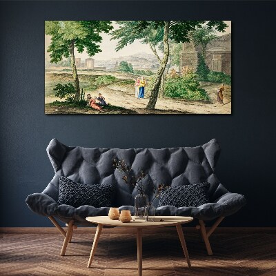 Tablou canvas O scenă din viața antică