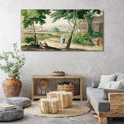 Tablou canvas O scenă din viața antică