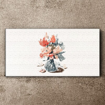 Tablou canvas Buchet de flori într-o vază