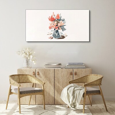 Tablou canvas Buchet de flori într-o vază
