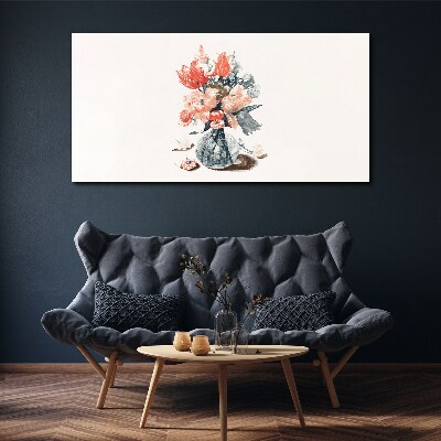 Tablou canvas Buchet de flori într-o vază