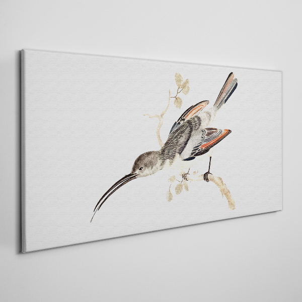 Tablou canvas Pasăre pe o ramură