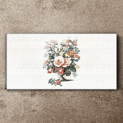 Tablou canvas Buchet de flori într-o vază