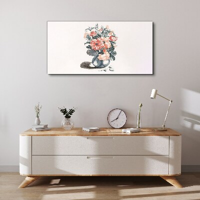 Tablou canvas Flori într-o vază